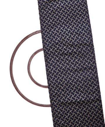 navy blue and golden sequin embroidery two tone malbari silk fabric np104 5256